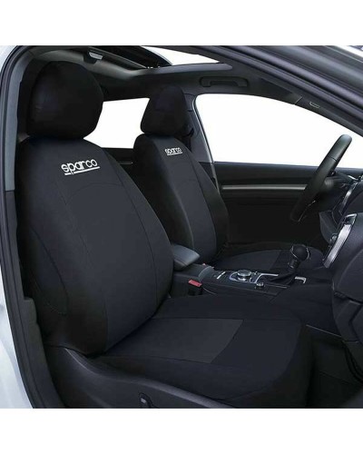 Sparco SPCS402BK: Funda de Asiento Negra Universal - Protección y Estilo
