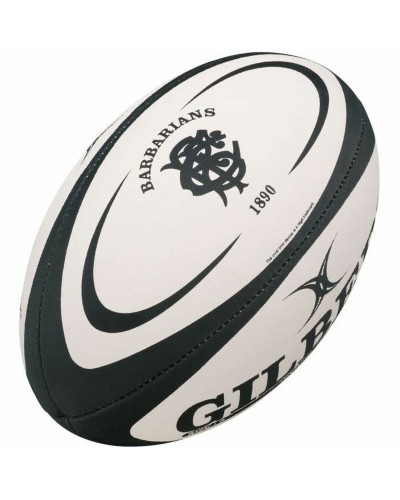 Gilbert Barbarians Ballon de Rugby - Multicolore, Résistant, Entraînement/Match

