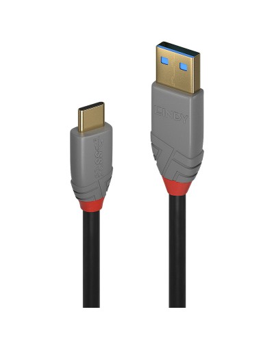 LINDY USB-C Kabel 2m Schwarz - Schnellladen & Datenübertragung
