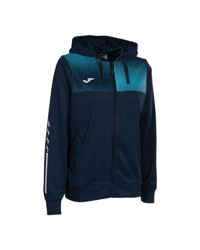 Joma Eco Super Nova : Veste de Sport Femme Bleu Clair - Légère & Respirante
