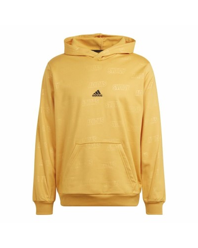 Adidas Felpa Uomo con Cappuccio Bl Hd Q4 Gialla - Sport & Casual
