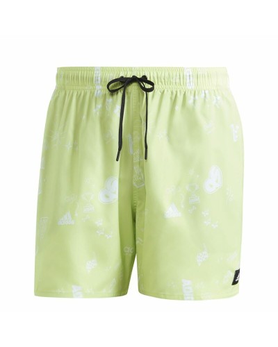 Adidas CLX Sho Swimsuit for Boys Yellow/Green - Quick Drying
