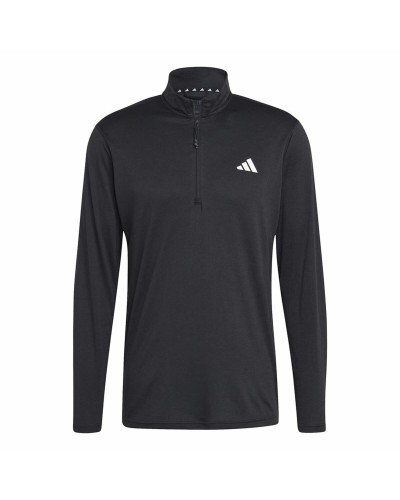 Adidas Sweat-shirt Entraînement Tr-Es+ 1/4 Zip Noir - Adultes

