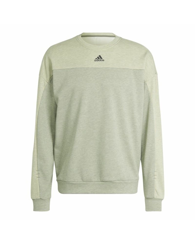 Sweat sans capuche homme Adidas Mel Crw Beige