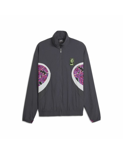 Puma AC Milan Survêtement Homme Tissé Gris Foncé - Vêtements de Sport
