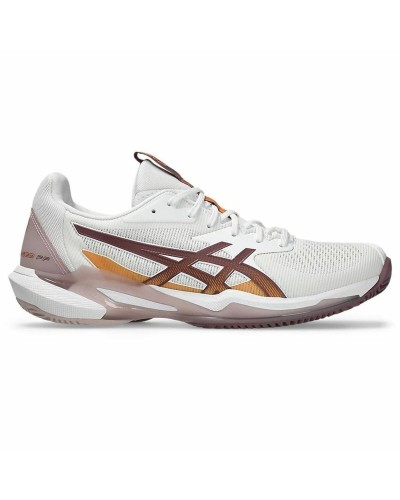 Naisten tenniskengät Asics Solution Speed Ff 3 Clay Mujer Valkoinen