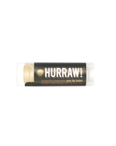 Hurraw! Baume à Lèvres Vanille - Hydratant Naturel et Biologique
