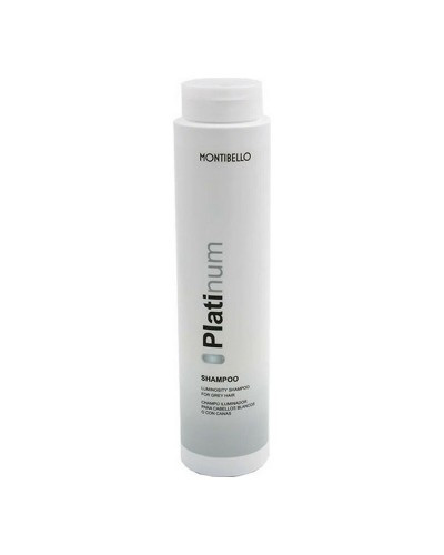 Montibello Shampooing Platinum 300ml - Neutralise le Jaune des Cheveux Gris
