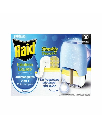 Raid Family Mosquito Repellent Electric Diffuser - 30 Nights of Protection
