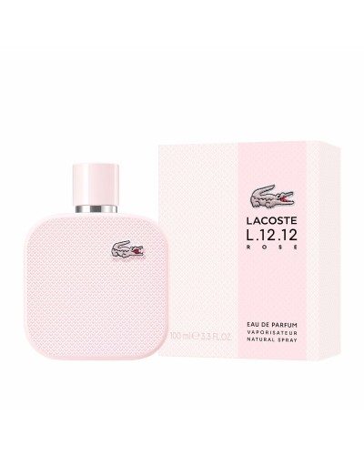 Lacoste L.12.12 Rose EDP 100ml - Perfume Floral Frutal para Mujer
