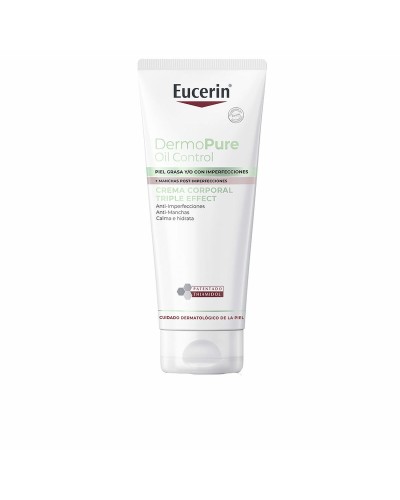 Eucerin DERMOPURE Körpercreme 200ml - Unreine Haut, Feuchtigkeitsspendend & Beruhigend
