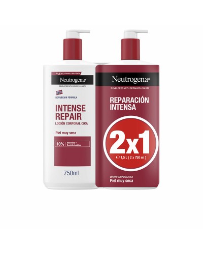 Neutrogena Intensiv Reparatur Körperlotion - 750ml x2 - Tiefenfeuchtigkeit & Trockene Haut
