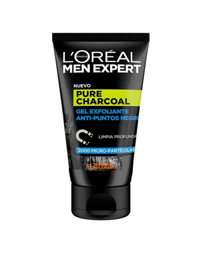 L'Oréal Men Expert Pure Charcoal Exfoliant Visage 100ml - Anti-Imperfections
