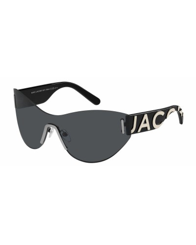 Marc Jacobs MARC-737-S: Lunettes de Soleil Femme Noires Oversize Ø 99 mm
