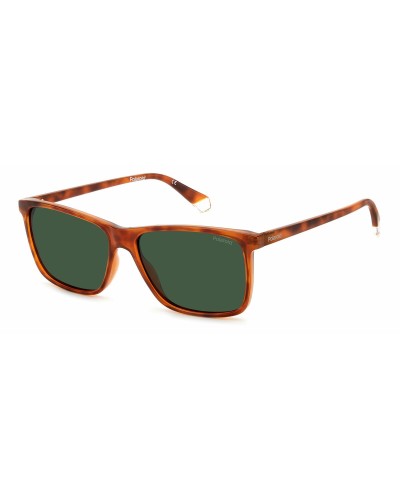 Polaroid PLD 4137/S Gafas de Sol Hombre - Montura Negro Mate, Lentes Polarizadas
