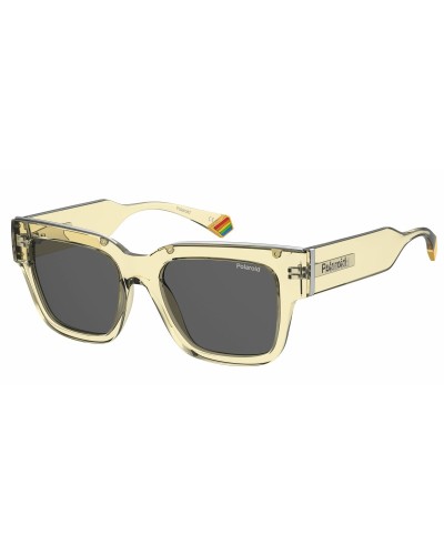 Polaroid PLD-6198-S: Gafas de Sol para Hombre, Lentes de 52mm, Gris
