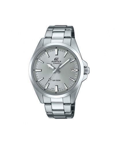 Casio EFV-100D-8AVUEF Orologio Uomo Argentato, Acciaio Inox, Resistente Acqua
