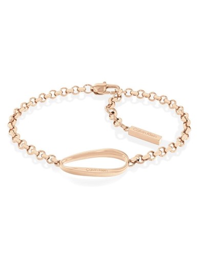 Calvin Klein Bracciale Donna Dorato - Elegante Gioiello Moda 35000359
