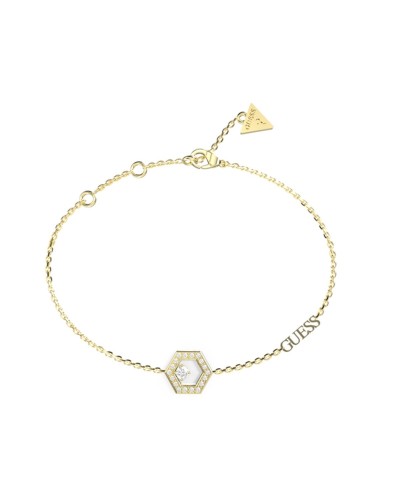 Armband Dames Guess JUBB04650JWYGS Gouden