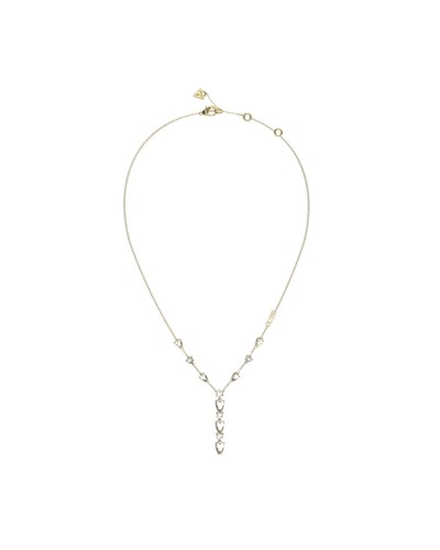 Guess Pendentif Femme Or G Charm Cristaux - Bijou Élégant
