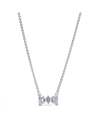 Pandora Damen-Anhänger Silber 925 Funkelnd - Länge 45cm - Elegant
