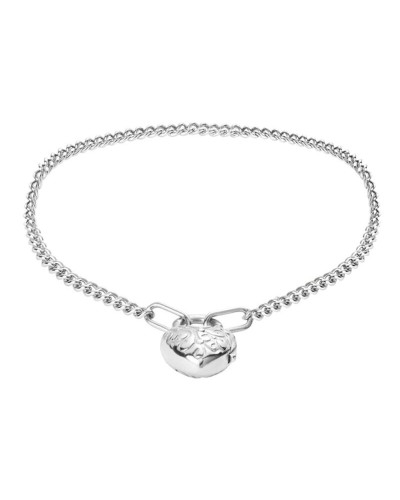 Stroili Pulsera de Mujer Plateada - Cristales Luminosos - Elegante y Refinada
