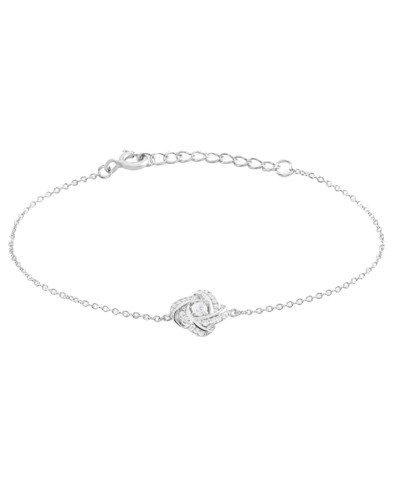 Stroili Women's Silver Bracelet - Sparkling Crystals - Gift Idea
