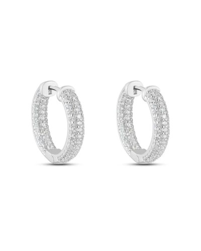 Stroili Pendientes Mujer Plateados - Colgantes Luminosos Elegantes
