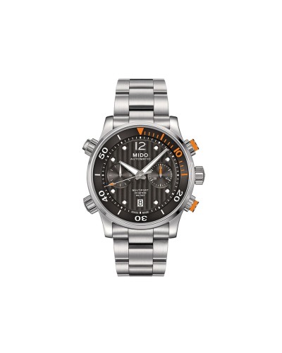 Mido Multifort Two Crowns: Automatikuhr für Herren Ø44mm - Sportlich & Elegant
