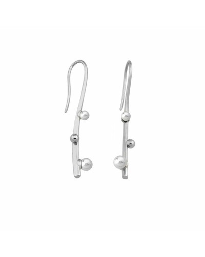 Majorica Orecchini Donna Argento 925, Perla Bianca Classica Elegante
