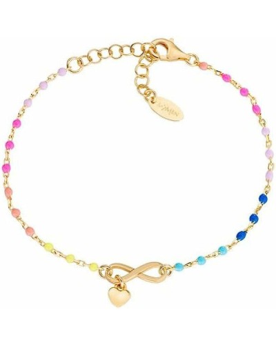 Amen Women's Bracelet Rosary Silver 925, Crystals, BRSMINGM1
