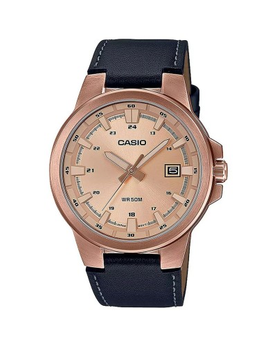 Casio Montre Homme Marron Ø 41.5mm - Style Décontracté et Quotidien
