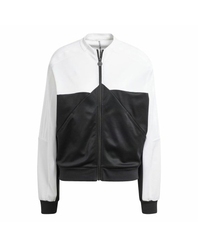 Adidas Tiro Cb Tt Mujer: Chaqueta Deportiva Blanca y Negra Entrenamiento
