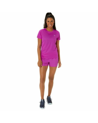 T-shirt à manches courtes femme Asics Core Ss Top Rose Fuchsia