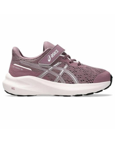 Asics GT-1000 13 PS : Chaussures de Running Enfant Violet/Rose - Excellent Maintien
