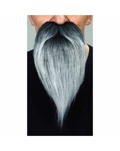 Mein anderes Ich Grauer Bart: Realistisch für Cosplay & Verkleidungen
