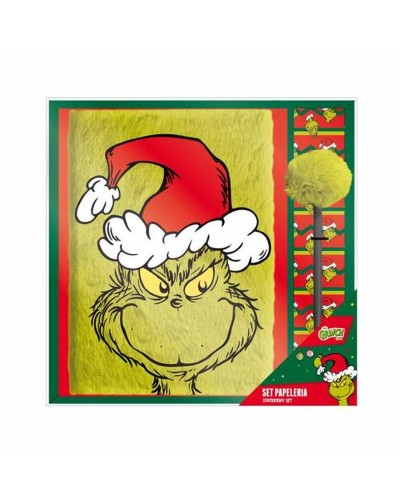 The Grinch: Taccuino e Penna - Set Regalo Natale/Scuola

