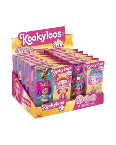 Kookyloos Golden Gala Bambola - Serie Limitata con Accessori Esclusivi
