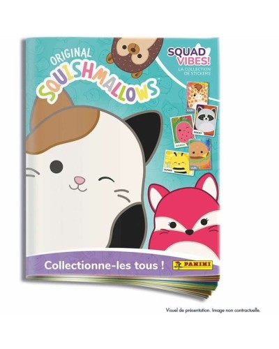 Álbum Cromos Panini Squishmallows - Colección Completa Pegatinas
