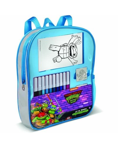 Multiprint Tampons pour Enfants, Set de 45 Pièces, Animaux et Formes, Jeu Créatif
