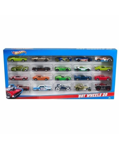 Voertuig Speelset Hot Wheels H7045 (20 Stuks)