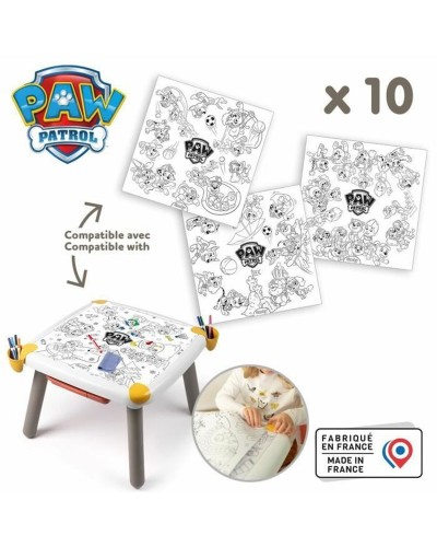 Smoby Set d'écriture enfant : Table tableau noir, feutres et accessoires
