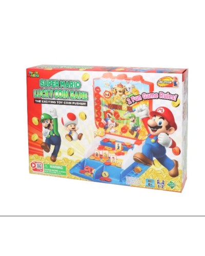 Juego de Mesa Super Mario Lucky Coin: ¡Divertido y Multicolor!
