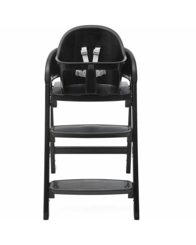 Chicco Crescendo Lite: Reclining Highchair, Cairo Coal Black, Steel
