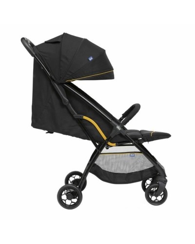 Chicco Glee Poussette Noire - Légère, Compacte et Inclinable
