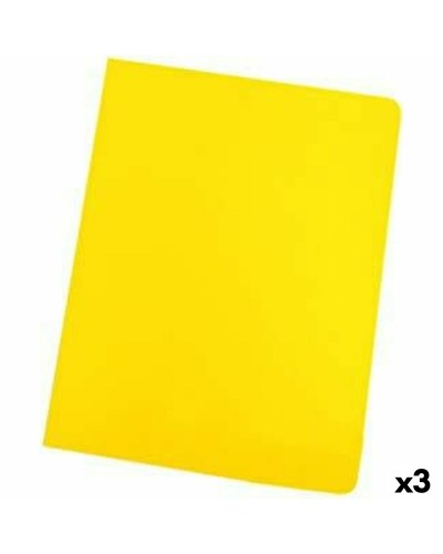 Elba NA - Yellow A4 Document Folders - 50 Pcs (x3) - Office Organization
