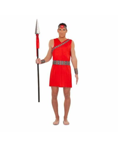 My Other Me Costume Massaï Adultes 4 Pcs - Déguisement Ethnique Africain
