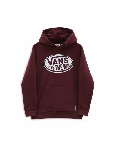 Kinderhoodie Vans Classic OTW Donkerrood