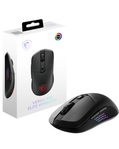 MSI Souris Noire S12-4301290-CLA : Ergonomique, Idéale pour le Gaming et le Travail
