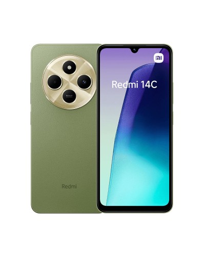 Xiaomi Redmi 14C: 6.9" Green, 128GB, 6GB RAM, Octa Core - Smartphone
